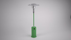 patio heater 3d max