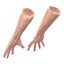 Old Man Hands 3 Pose 4 3D Model