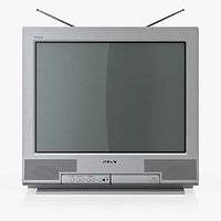Old CRT Television Sony Trinitron KV-20FS12 TV