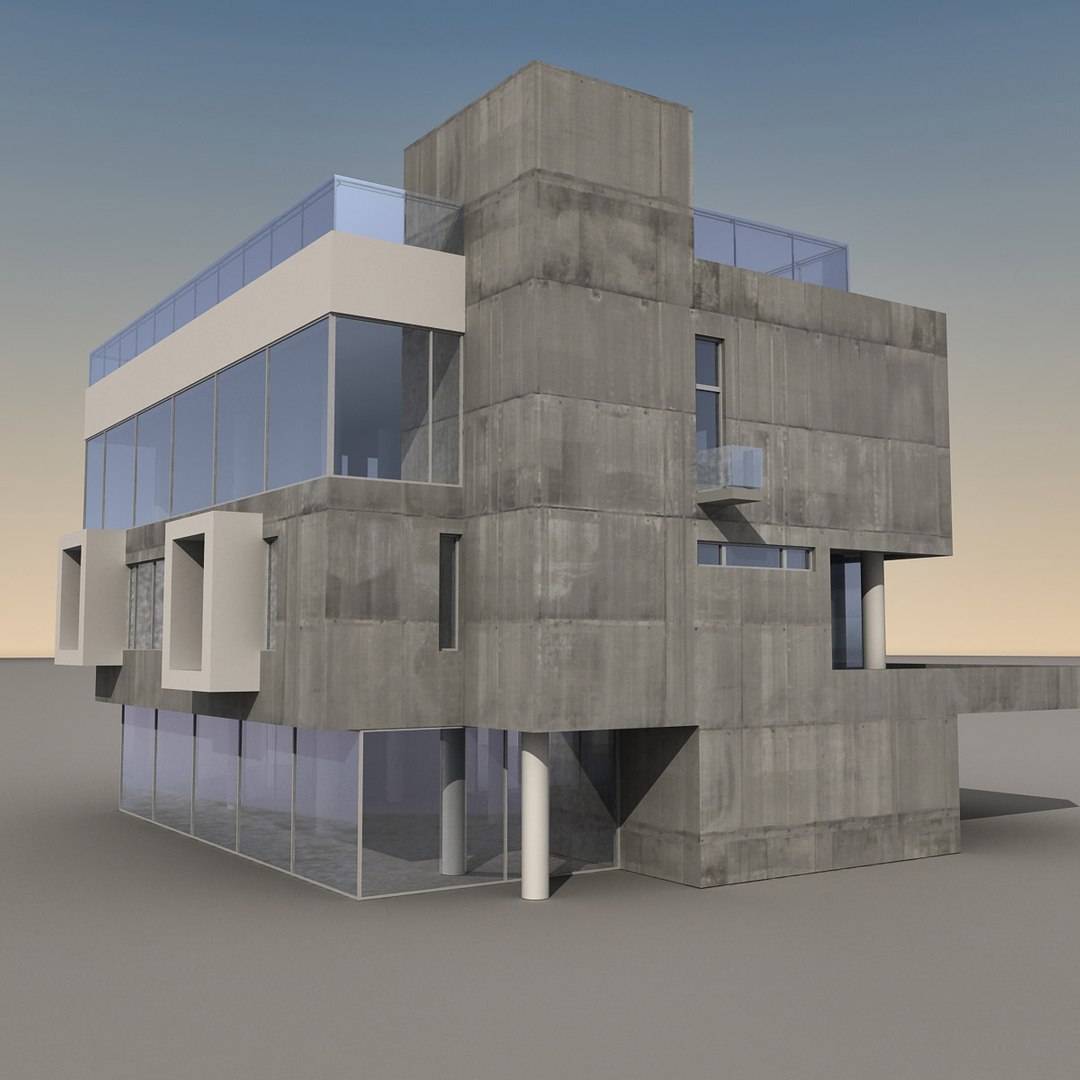Modern Building 3d Max