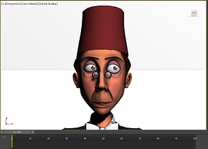 3D cartoon character