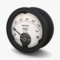 Vintage AC ammeter 11