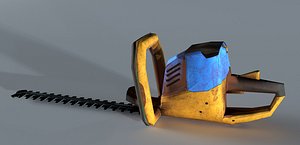 3D Old Motor scissors Stihl