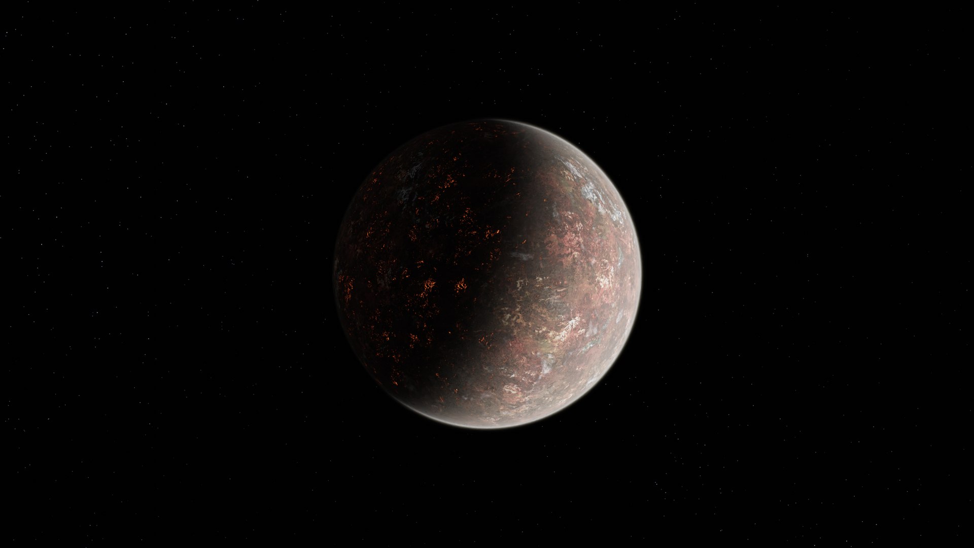 8K Fictional Magma Planet 4 Model - TurboSquid 1931017