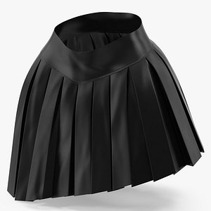 3D Leather Skirt 2