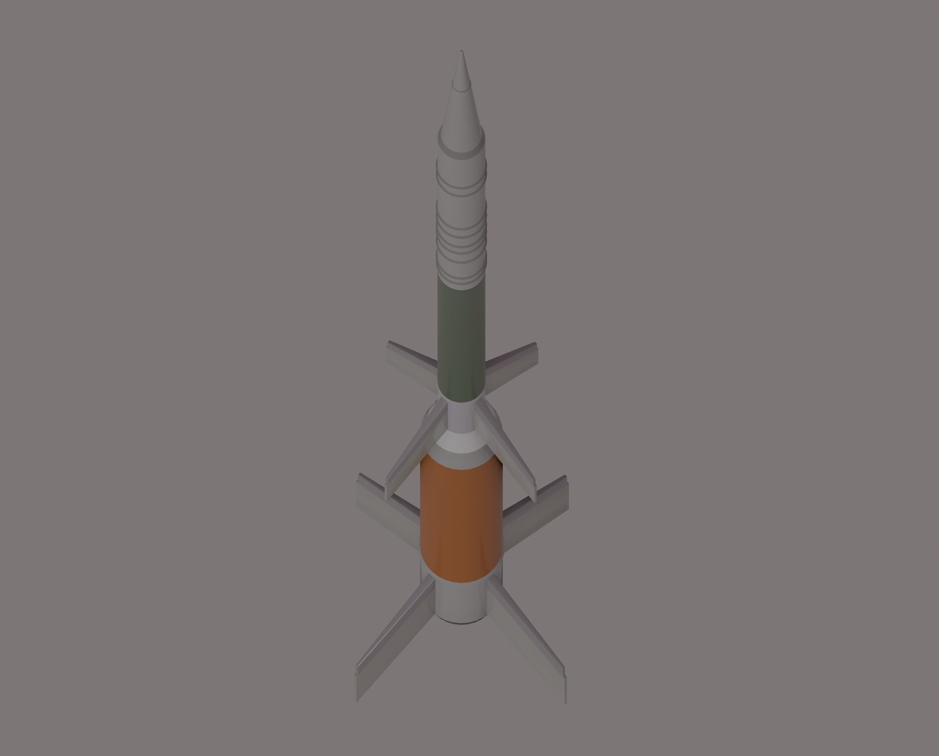 3D Model Missile - TurboSquid 2058682