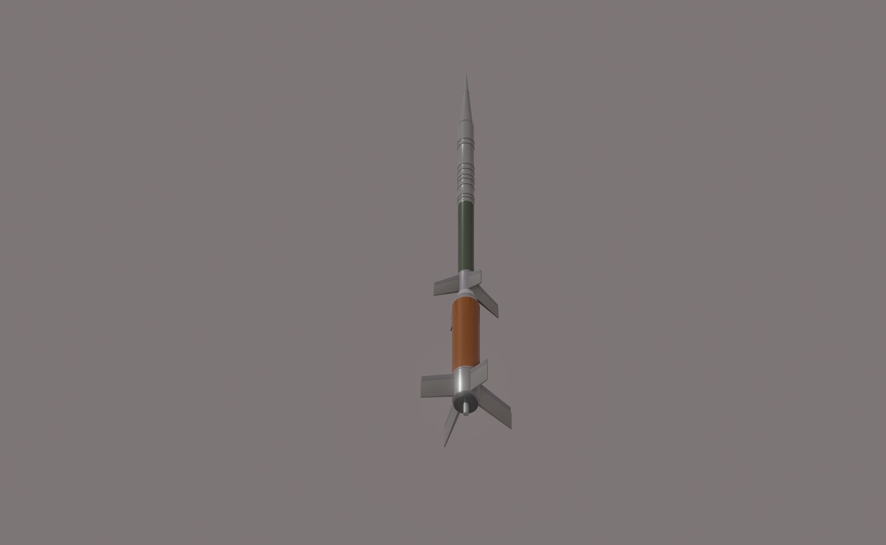 3D Model Missile - TurboSquid 2058682