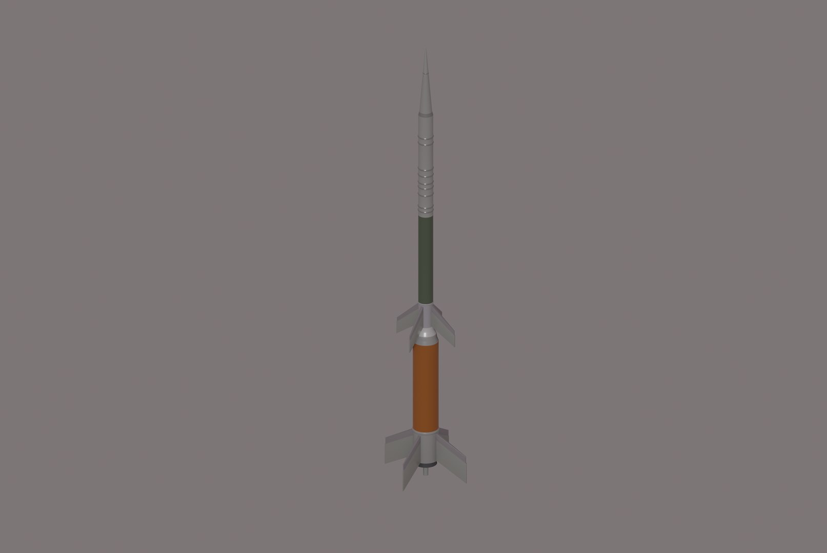 3D Model Missile - TurboSquid 2058682