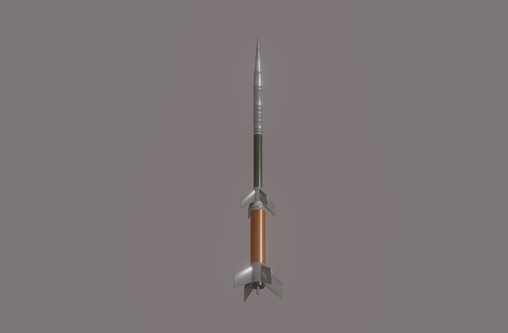 3D Model Missile - TurboSquid 2058682