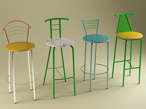 chairs tina marko katty 3d 3ds