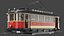 Voitures de train et de tramway détaillées