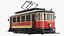 Voitures de train et de tramway détaillées
