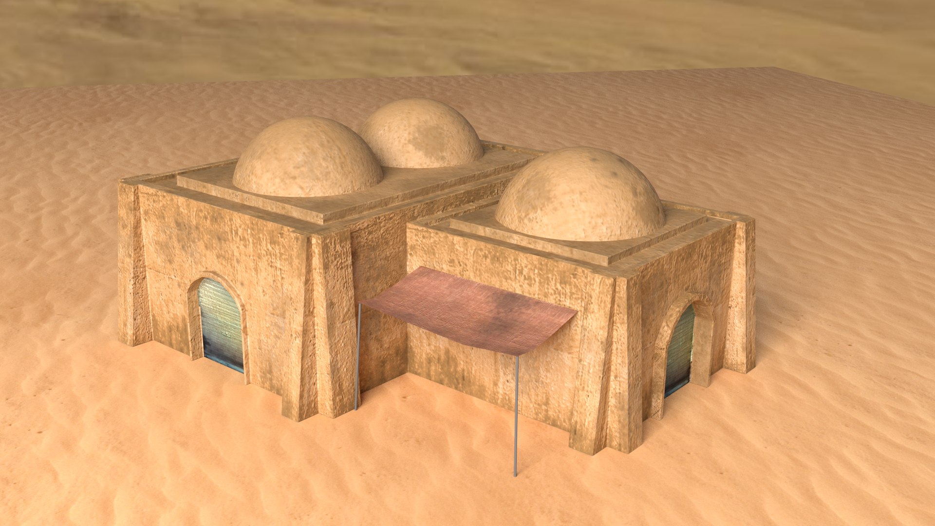 Buildings Tatooine Obj