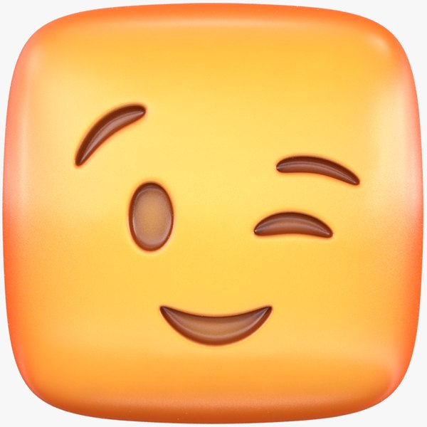 Smiley Face Emoji 4 3D model
