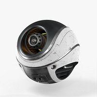 Sci-Fi Spherical Drone