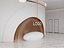 Futuristic Minimal Office Lounge
