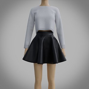skater outfit - sweater model