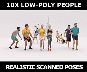 3D scanned people
