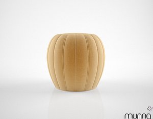 3d model munna mellow ottoman