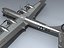 b-29 superfortress enola gay 3d model