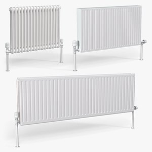 Household Radiator Pack 3D model