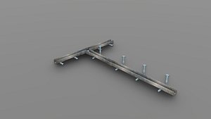 3D Cable Tray Asset