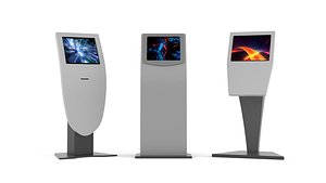 Electronic Kiosk Collection 3D model