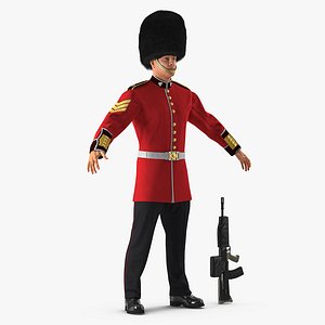 British Royal Guard Soldier