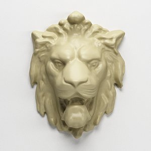3d model lion animation