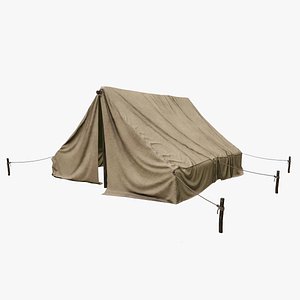 CampTent 3D model