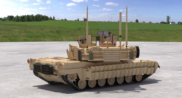 M1a2 abrams sep tusk model - TurboSquid 1374133