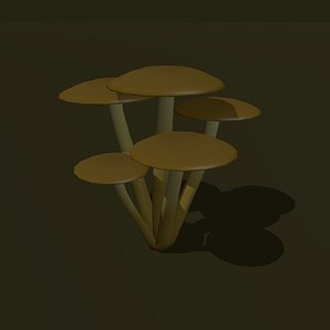 Cartoon Cluster Fungus