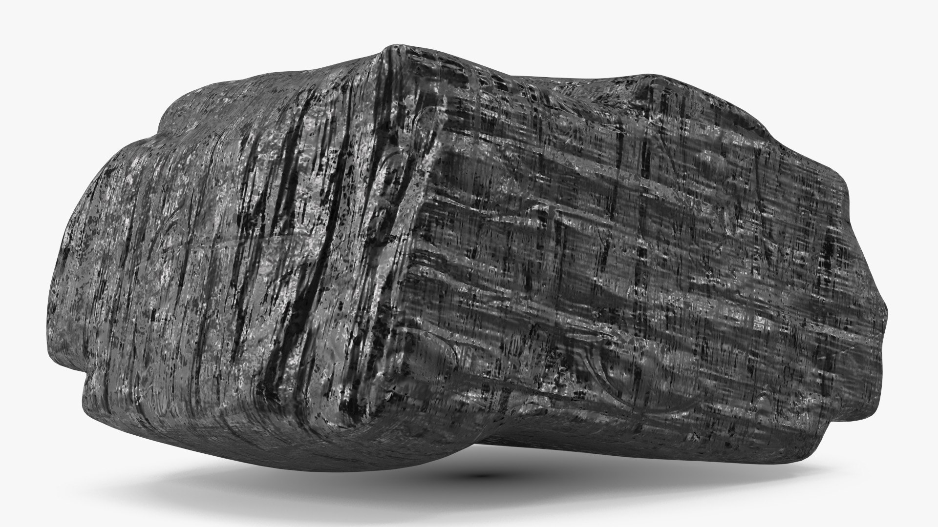 Lump of Coal 3D model preview