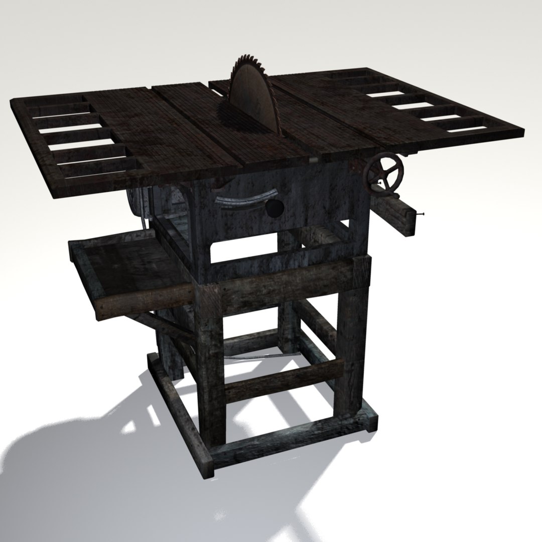 Max Table Saw Rustic