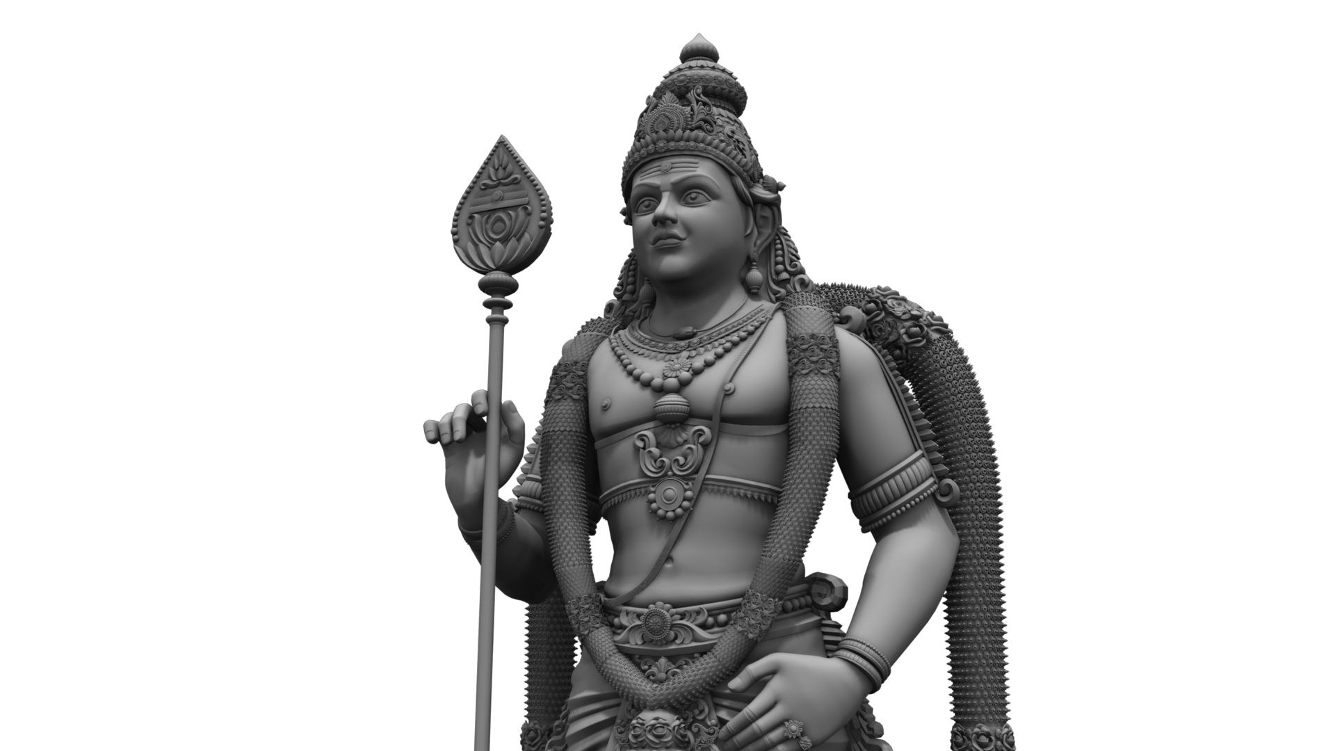 3d Lord Murugan Statue Model - Turbosquid 1855912