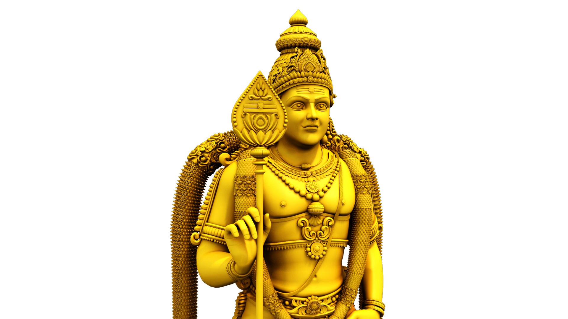 3D Lord Murugan Statue Model - TurboSquid 1855912