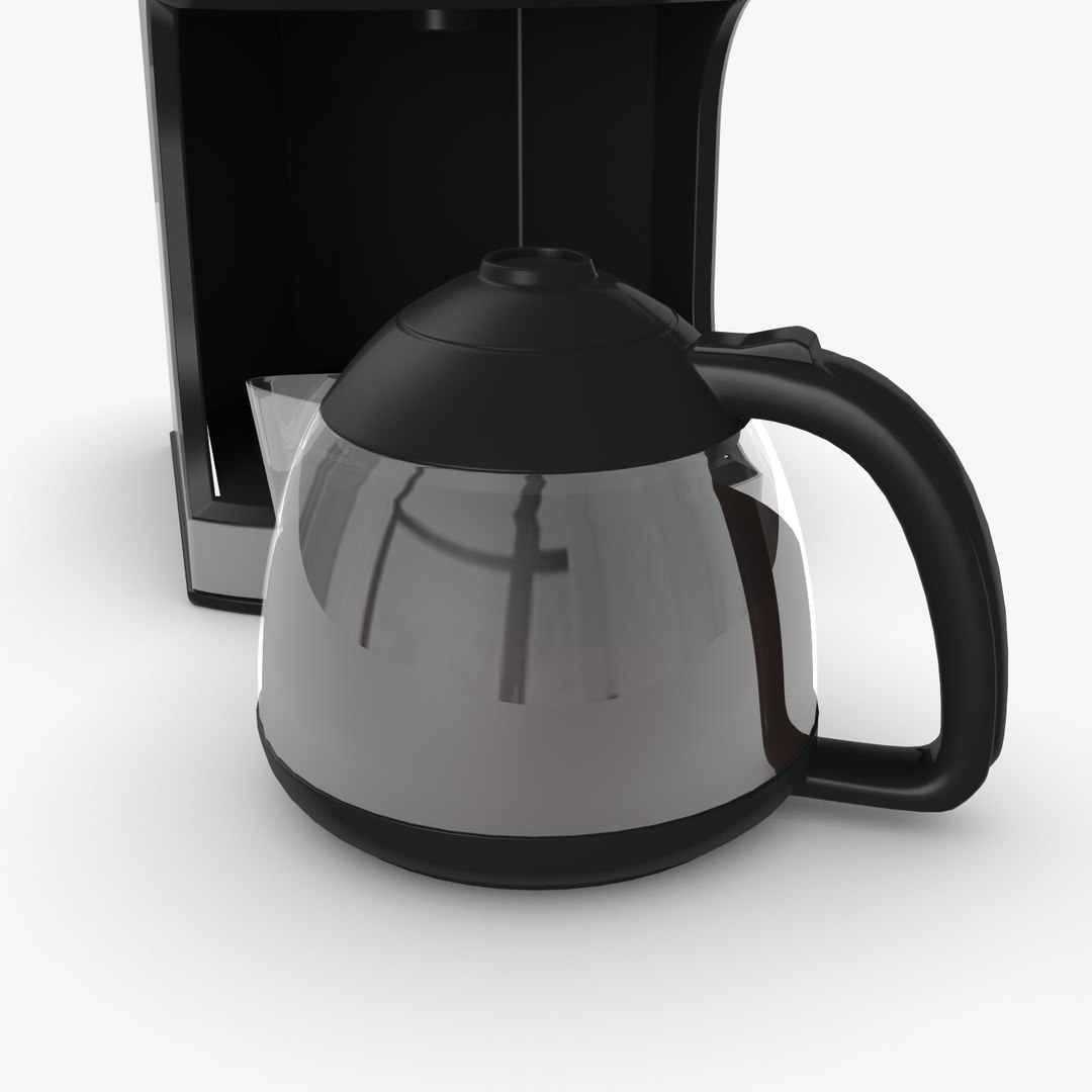 3D Coffeemaker Coffee - TurboSquid 1150293