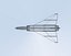 3d airplane prototype model