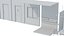 Modular Hospital Patient Room Kit