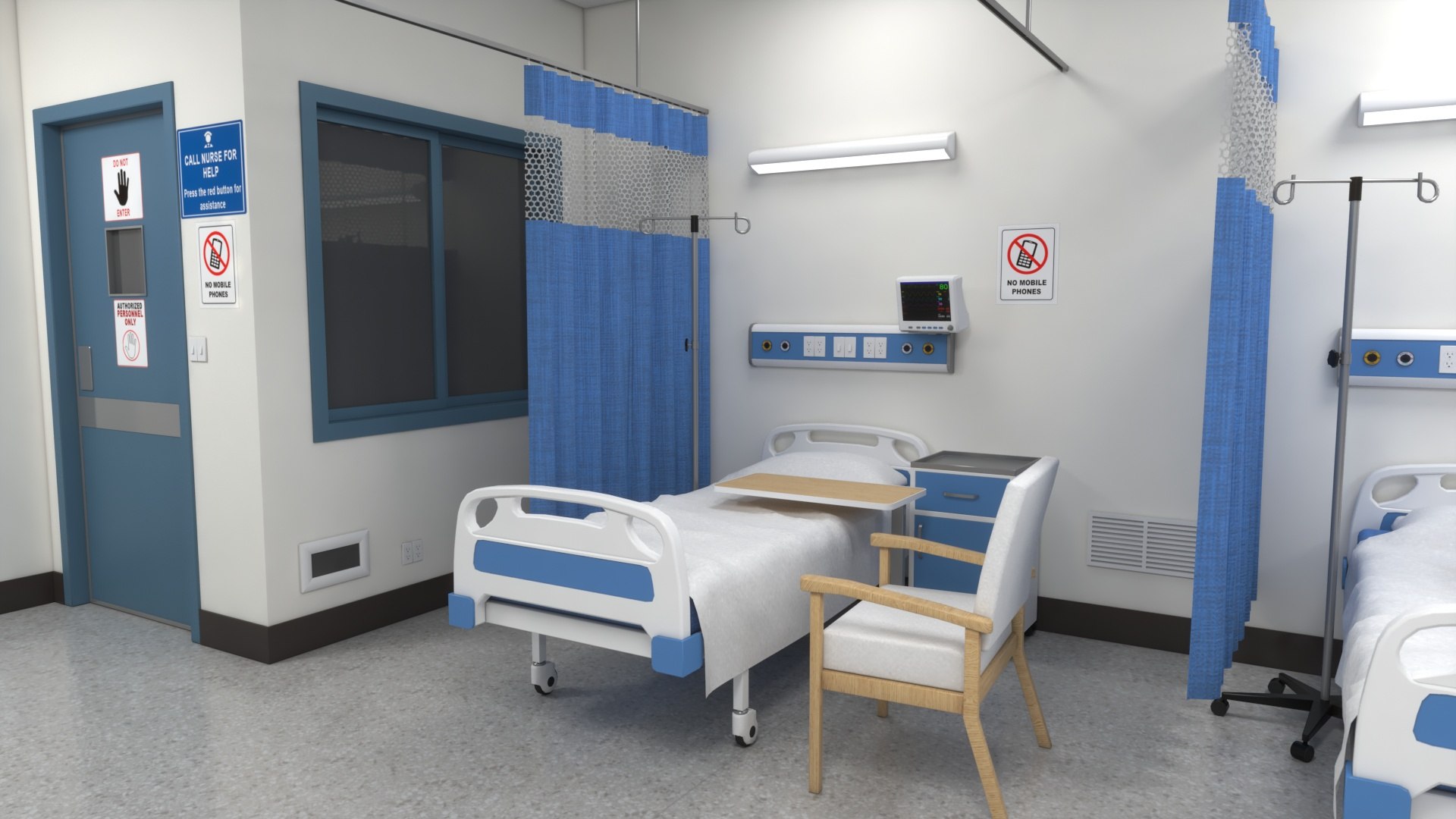 3D Modular Hospital Patient Room Kit model https://p.turbosquid.com/ts-thumb/gb/WcnzqR/mU/7/jpg/1758195349/1920x1080/fit_q87/75e2ba4e09b78da598b0422405596288fdd3e528/7.jpg