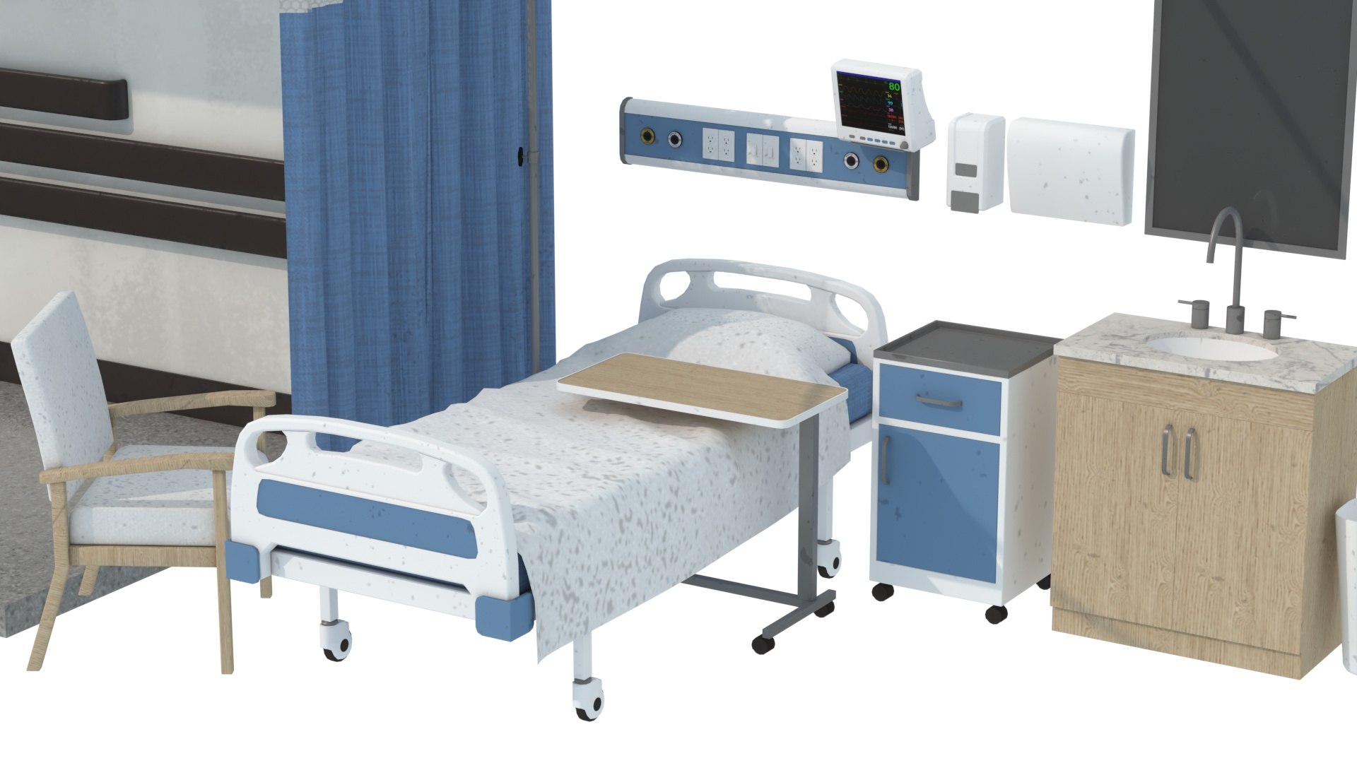3D Modular Hospital Patient Room Kit model https://p.turbosquid.com/ts-thumb/gb/WcnzqR/vN/19/jpg/1758195356/1920x1080/fit_q87/54f62ee8f59aa1a5a63c197206e69c62f4c90e0a/19.jpg