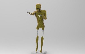 Ancient Egyptian mummy 3D model