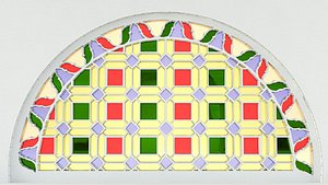 stained glass Qamaria