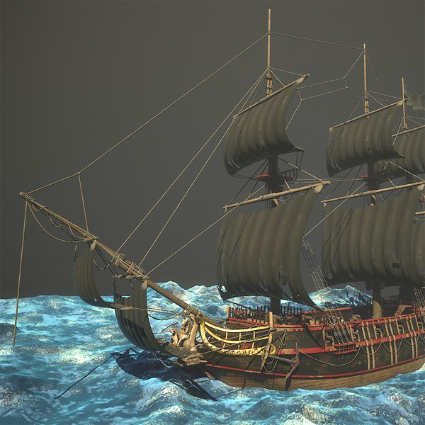 modelo 3d sail ship - TurboSquid 2100714