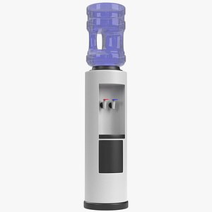 Cylindrical water cooler
