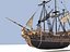 Galeón pirata antiguo