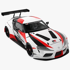 3D model toyota supra gazoo racing