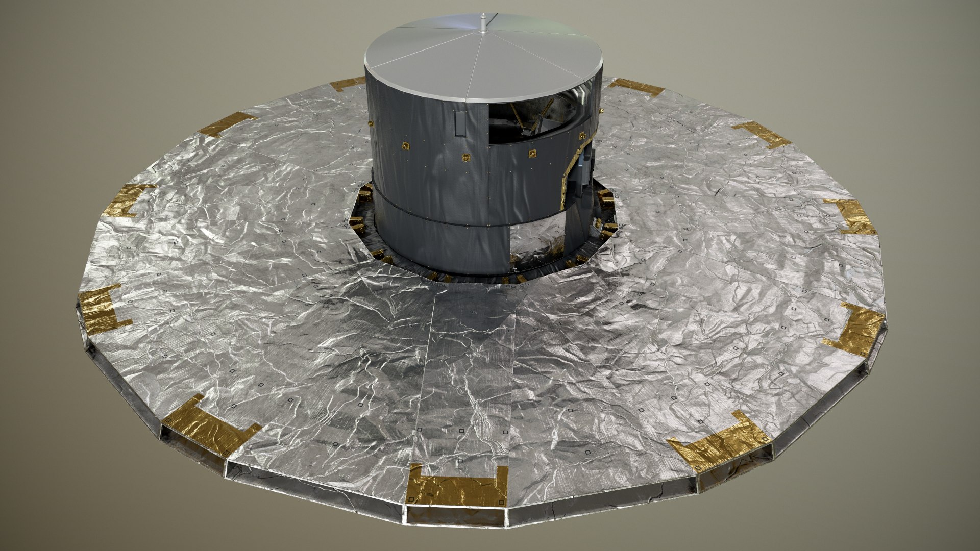 3D Gaia Space Observatory Esa Model - TurboSquid 1463575