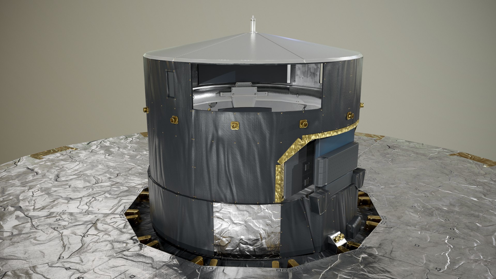3D Gaia Space Observatory Esa Model - TurboSquid 1463575