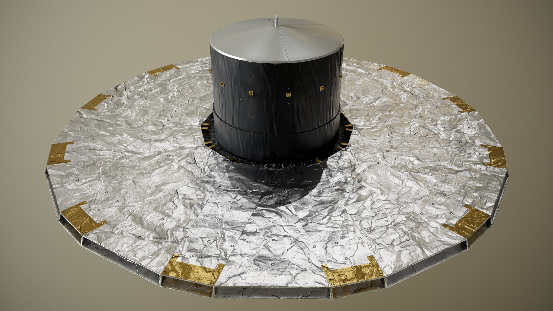 3D Gaia Space Observatory Esa Model - TurboSquid 1463575